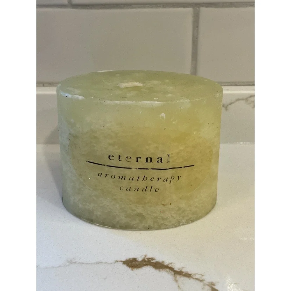 Vintage‎ Pier 1 Imports Eternal Aromatherapy Candle Scented 3.25